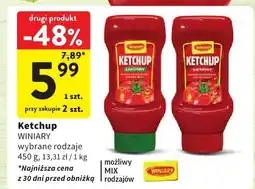 Intermarche Ketchup Winiary wybrane rodzaje oferta