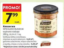 Intermarche Konserwa Spichlerz Rusiecki wybrane rodzaje oferta