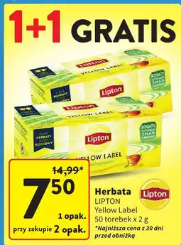 Intermarche Herbata Lipton Yellow Label oferta