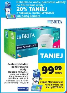 Carrefour Zestaw filtrów do wody BRITA MAXTRA oferta