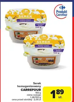 Carrefour Market Serek homogenizowany, różne rodzaje Carrefour oferta