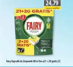 DUO-TES Fairy kapsułki do zmywarki all in one a21 +20 gratis oferta