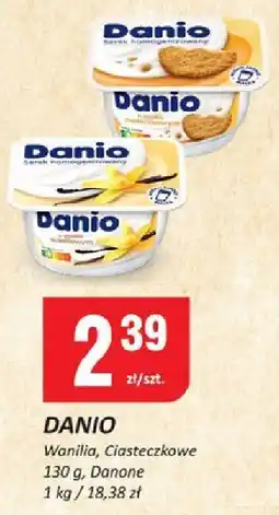 Chorten Serek Danio waniliowy/czekoladowy/bananowy Danone oferta