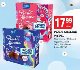 Chorten Cukierki Ptasie Mleczko Wedel z malinami/jagodowy shake oferta