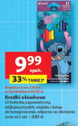 Auchan Kredki ołówkowe Lilo & Stitch oferta