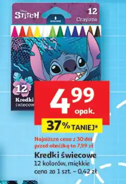 Auchan Kredki świecowe Crayons oferta