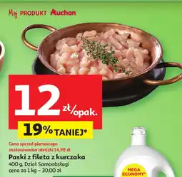 Auchan Paski z fileta z kurczaka Auchan oferta