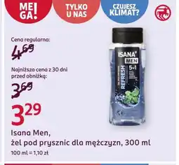 Rossmann Żel pod prysznic Isana oferta