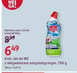 Rossmann Żel do WC Kret oferta
