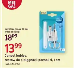 Rossmann Zestaw do pielęgnacji paznokci Canpol babies oferta
