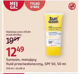 Rossmann Fluid Sunozon oferta