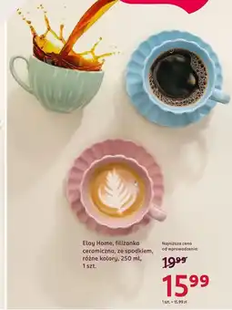 Rossmann Filiżanka ze spodkiem Eloy oferta