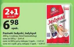 Auchan Parówki Jedynki Indykpol oferta