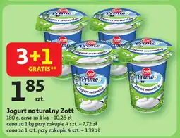Auchan Jogurt naturalny Zott oferta
