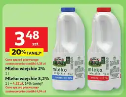 Auchan Mleko wiejskie 2% Auchan oferta