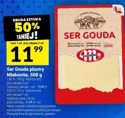 Twój Market Ser Gouda plastry Mlekovita oferta