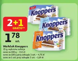 Auchan Wafelek Knoppers oferta