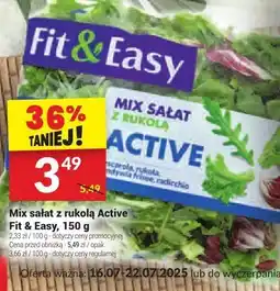 Twój Market Mix sałat z rukolą Active Fit & Easy oferta