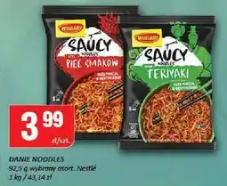 Chorten Danie noodles Nestle oferta