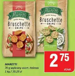 Chorten Przekąski Bruschette Chips Maretti oferta