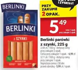 Twój Market Parówki Berlinki z szynki oferta