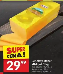 Twój Market Ser Złoty Mazur Mlekpol oferta