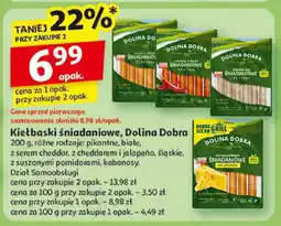 Auchan Kiełbaski śniadaniowe Dolina Dobra oferta