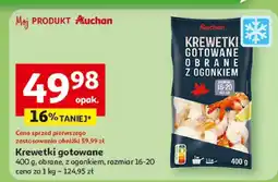 Auchan Krewetki gotowane Auchan oferta