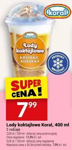 Twój Market Lody koktajlowe Koral oferta