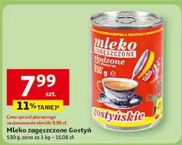 Auchan Mleko zagęszczone Gostyń oferta
