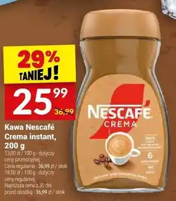 Twój Market Kawa Nescafe Crema instant oferta