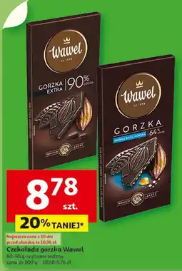 Auchan Czekolada gorzka Wawel oferta