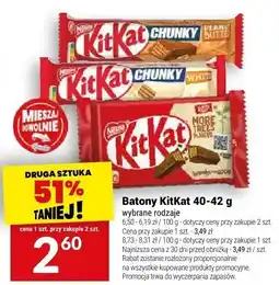 Twój Market Baton KitKat Chunky oferta