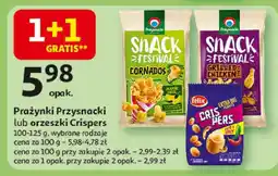 Auchan Prażynki Przysnacki lub orzeszki Crispers Felix oferta