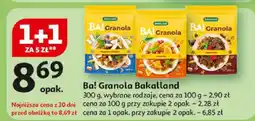 Auchan Płatki Ba! Granola Bakalland oferta