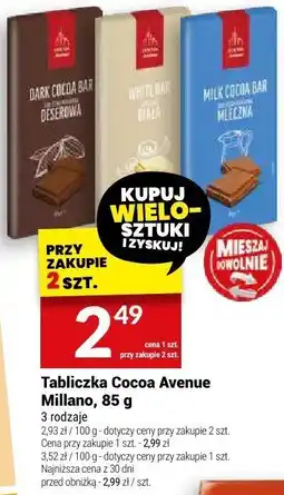 Twój Market Czekolada Cocoa Avenue Milano oferta