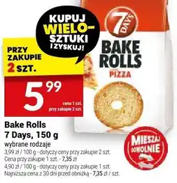 Twój Market Pieczywo Bake Rolls 7 Days oferta