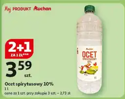 Auchan Ocet spirytusowy 10% Auchan oferta