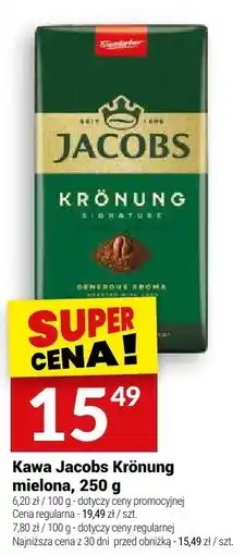 Twój Market Kawa Jacobs Krönung mielona, 250 g oferta