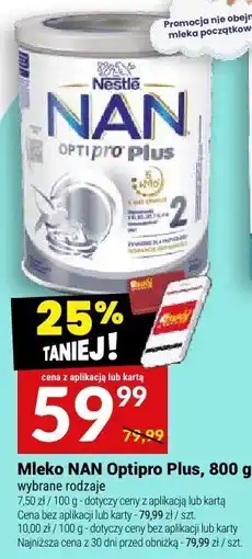 Twój Market Mleko NAN Optipro Plus, 800 g oferta