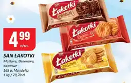 Chorten Ciastka San Łakotki maślane, deserowe, kakaowe Mondelez oferta