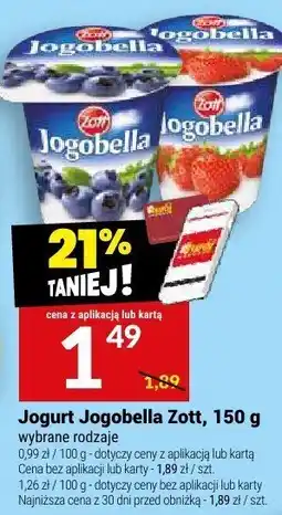 Twój Market Jogurt Jogobella Zott, 150 g oferta
