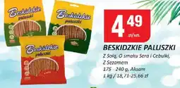 Chorten Paluszki beskidzkie z solą, o smaku sera i cebulki, z sezamem Aksam oferta