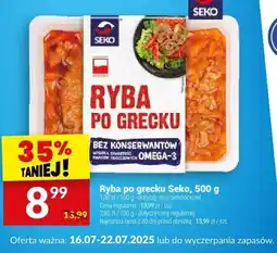 Twój Market Ryba po grecku Seko Twój Market oferta