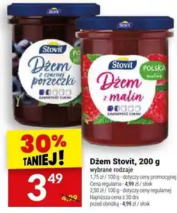 Twój Market Dżem Stovit, 200 g oferta