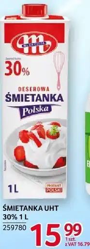 Selgros Śmietanka UHT 30% Mlekovita oferta