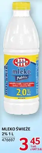 Selgros Mleko świeże 2% Mlekovita oferta