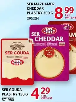 Selgros Ser Gouda plastry Mlekovita oferta