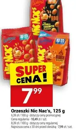 Twój Market Orzeszki Nic Nac's, 125 g oferta