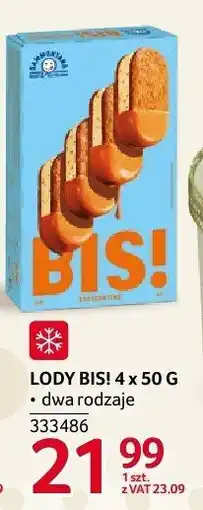Selgros Lody Bis! Sammontana oferta